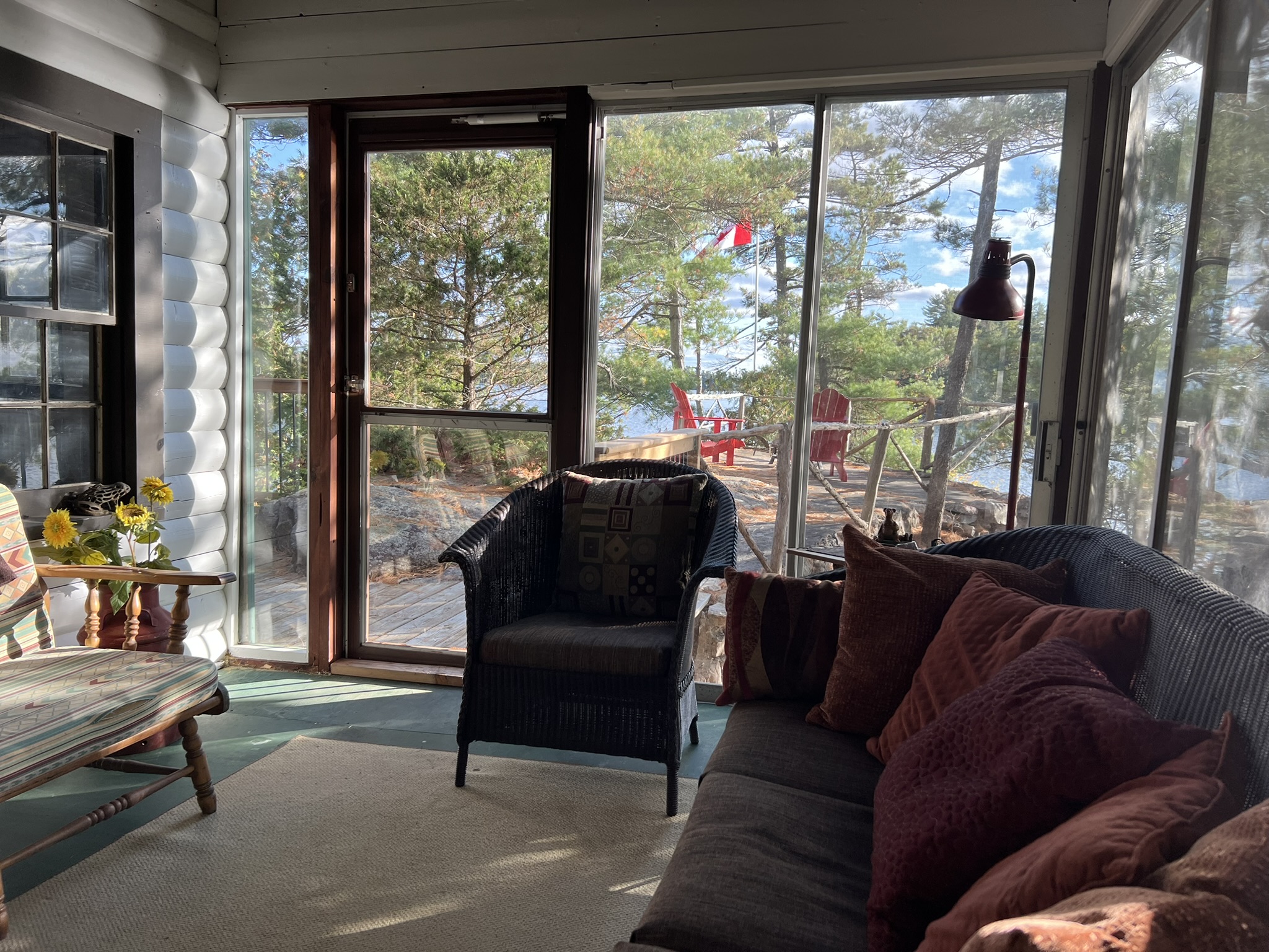 Cottage Sunroom Entry