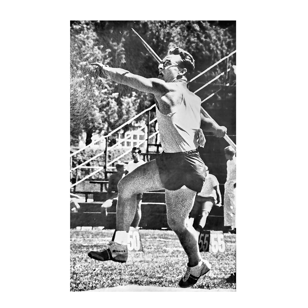 Bill Heikkila, Hayward Field, University of Oregon, 1966