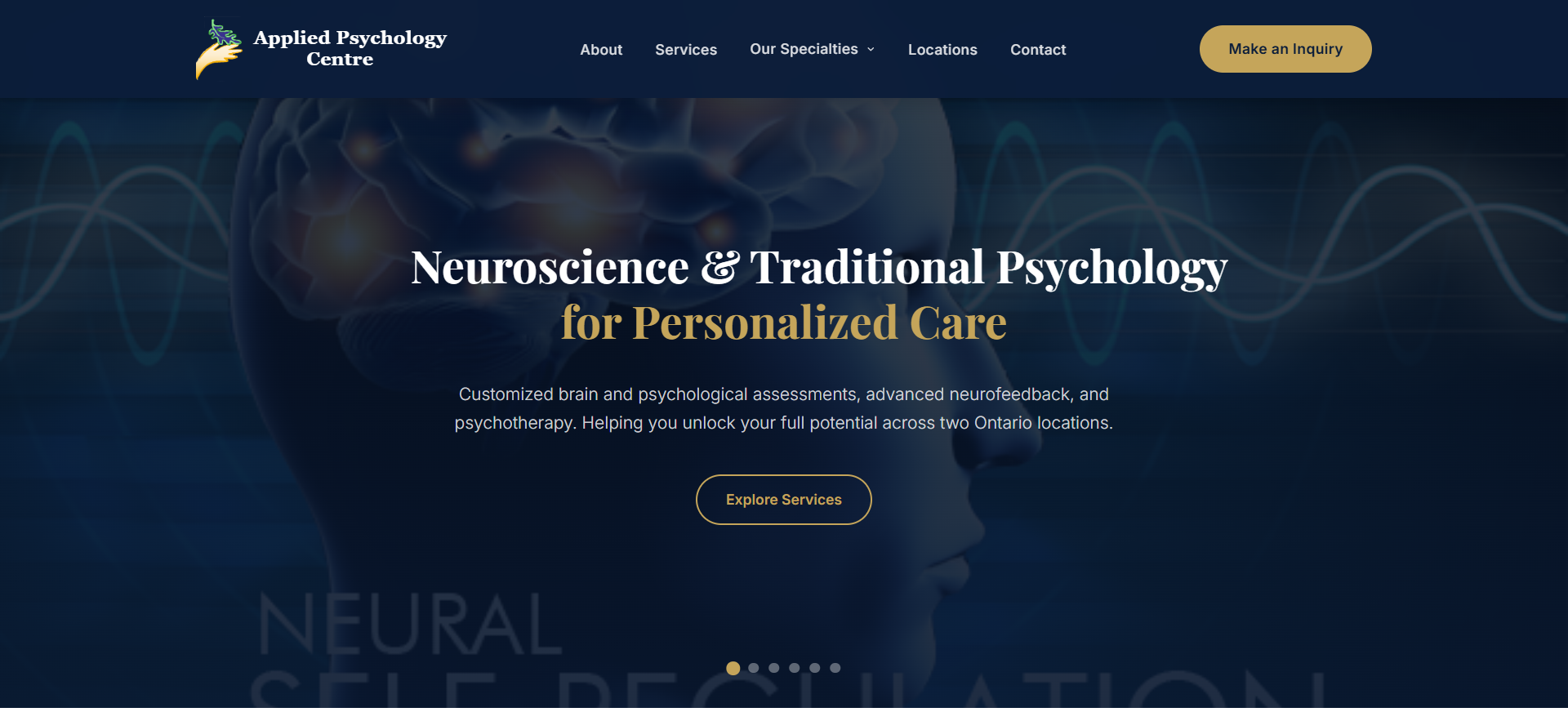 Screenshot – Applied Psychology Centre