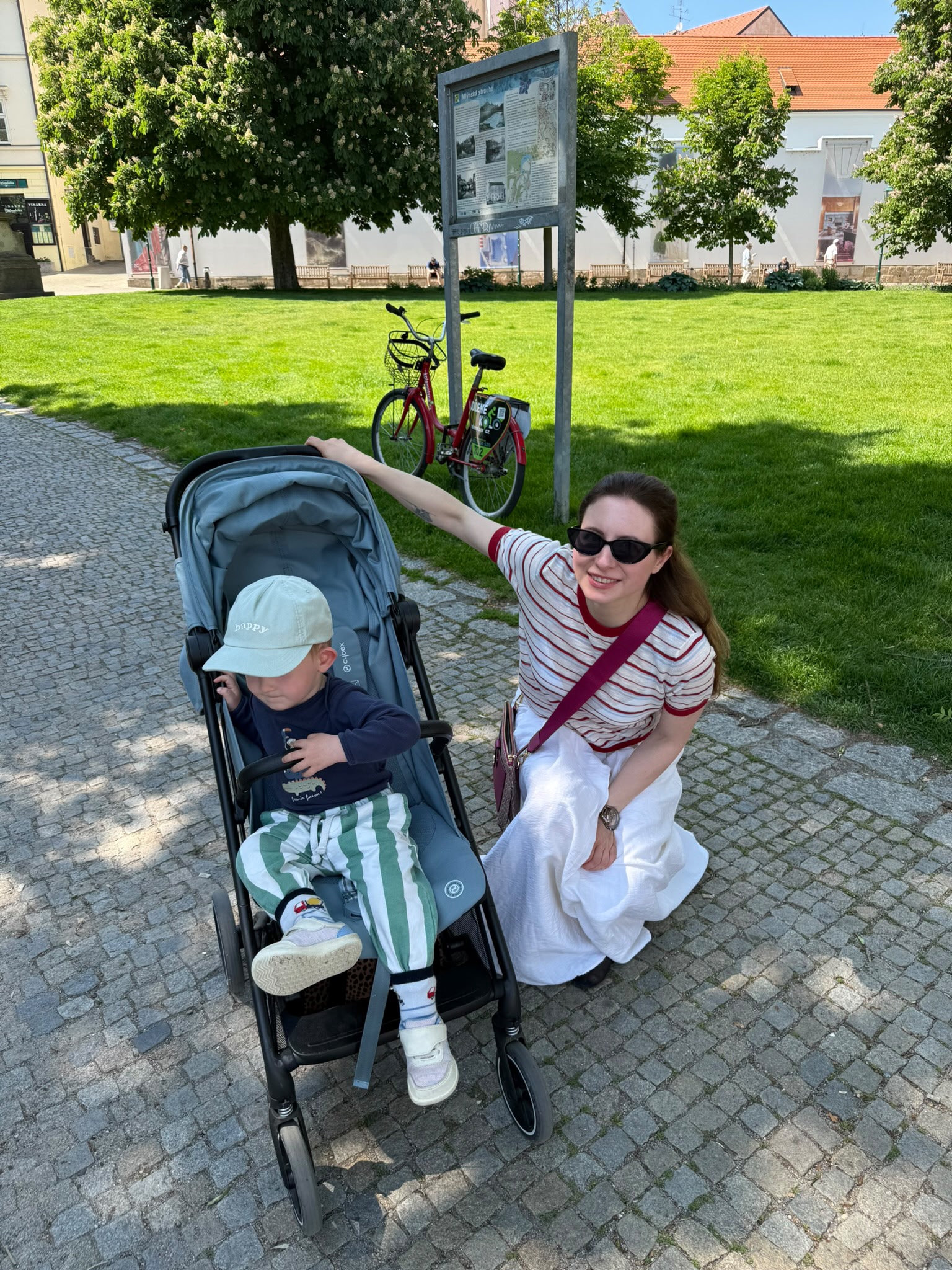 Meine Geschichte – Foto mit Kinderwagen