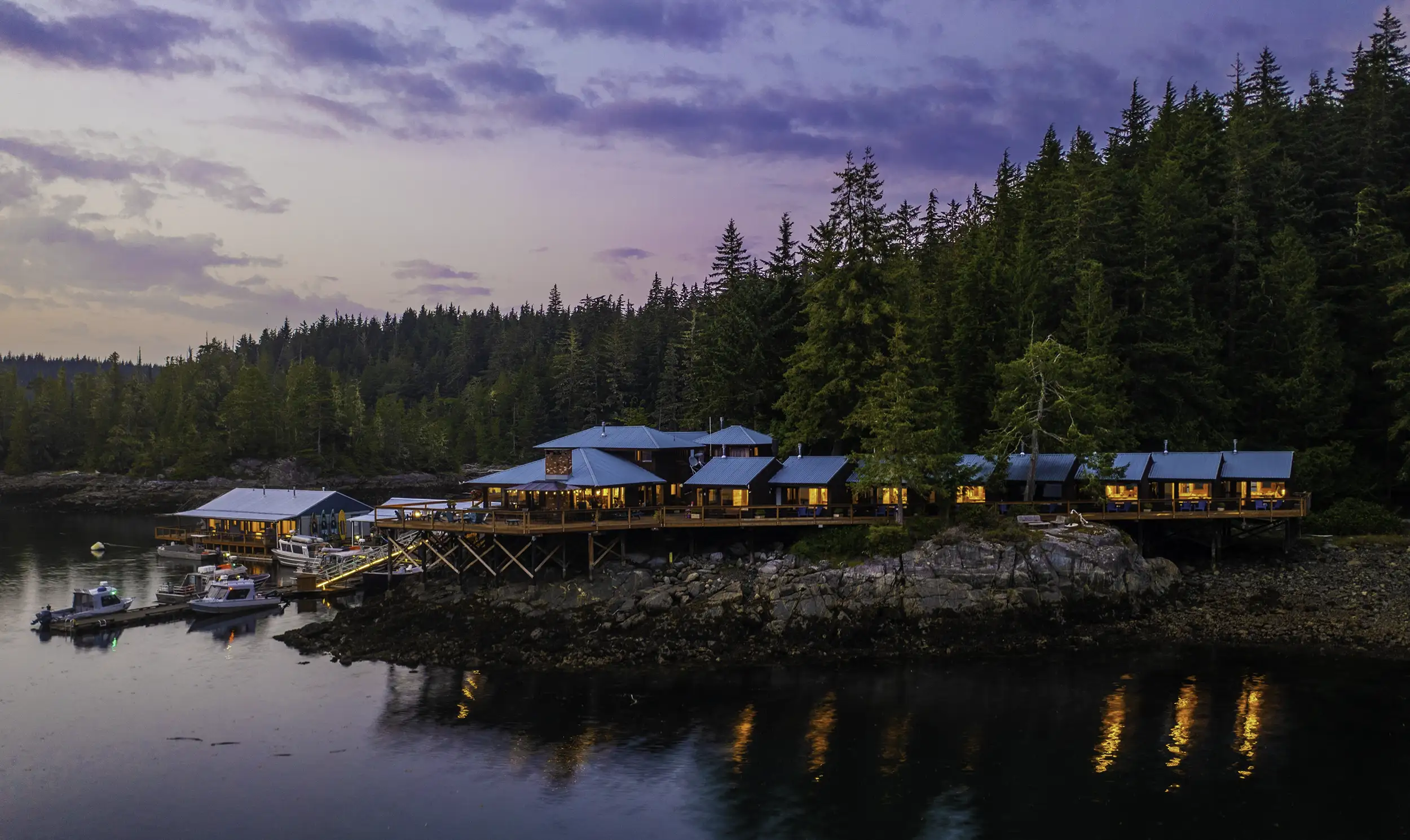 Farewell Harbour Lodge Great Bear Rainforest