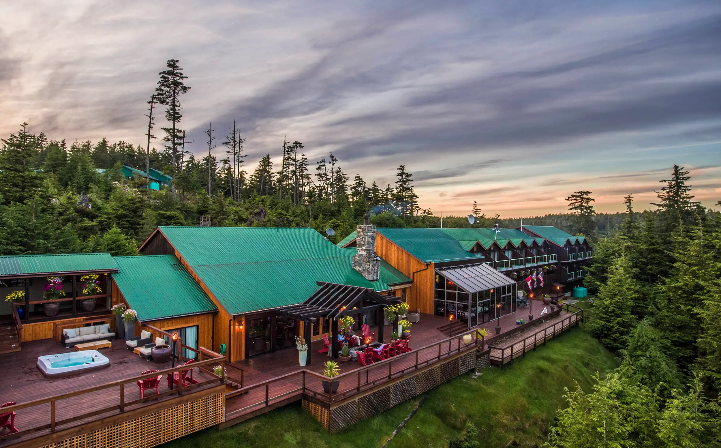 West Coast Fishing Club luxury lodge