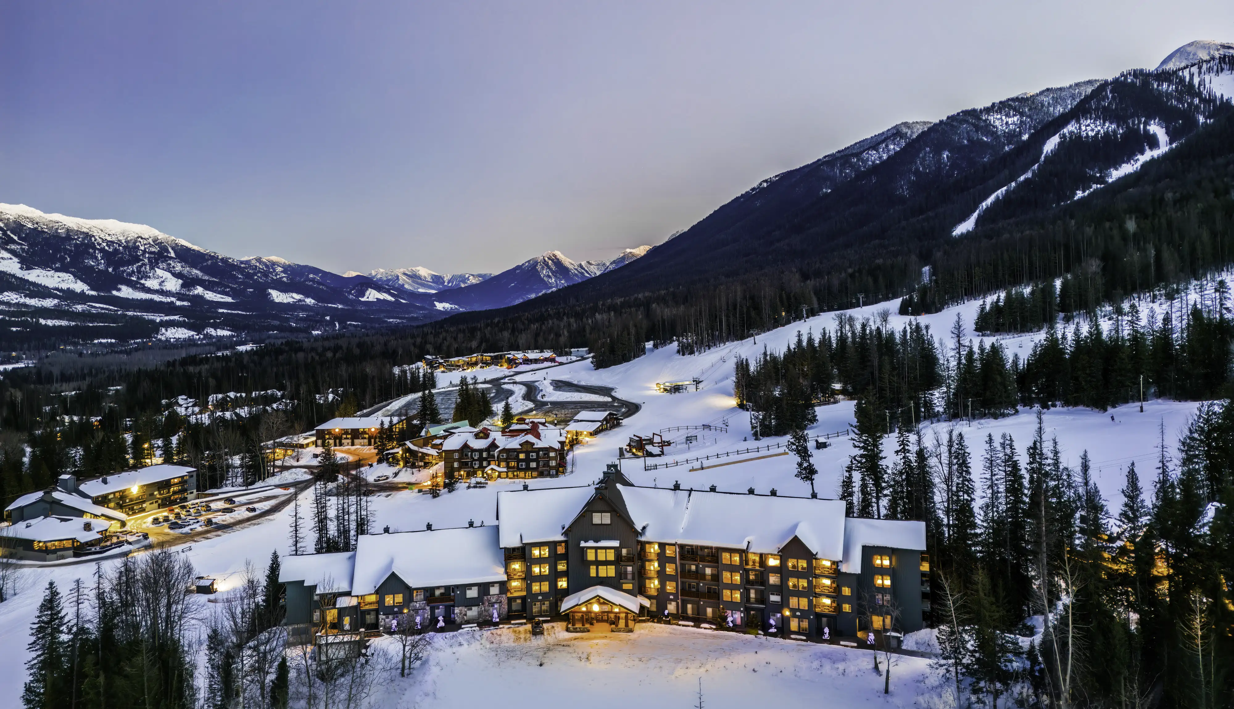 Snow Creek Lodge mountain architecture