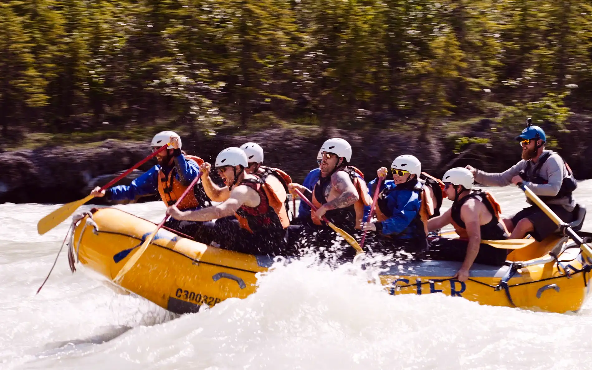 Glacier Raft Company whitewater rafting