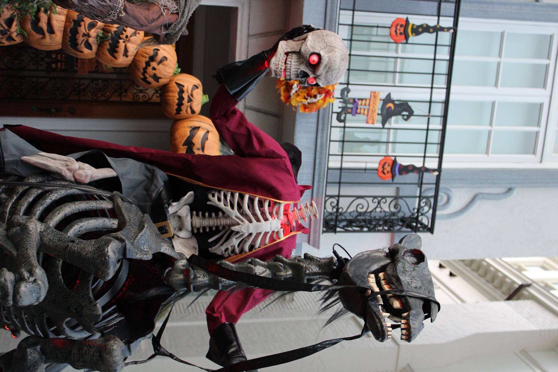 Halloween exterior decoration