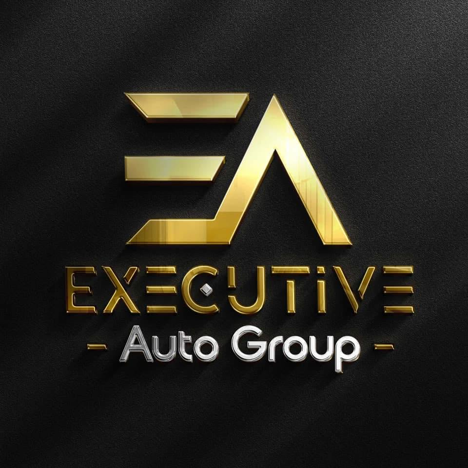 Executive Auto Group logo — gold EA emblem on dark background