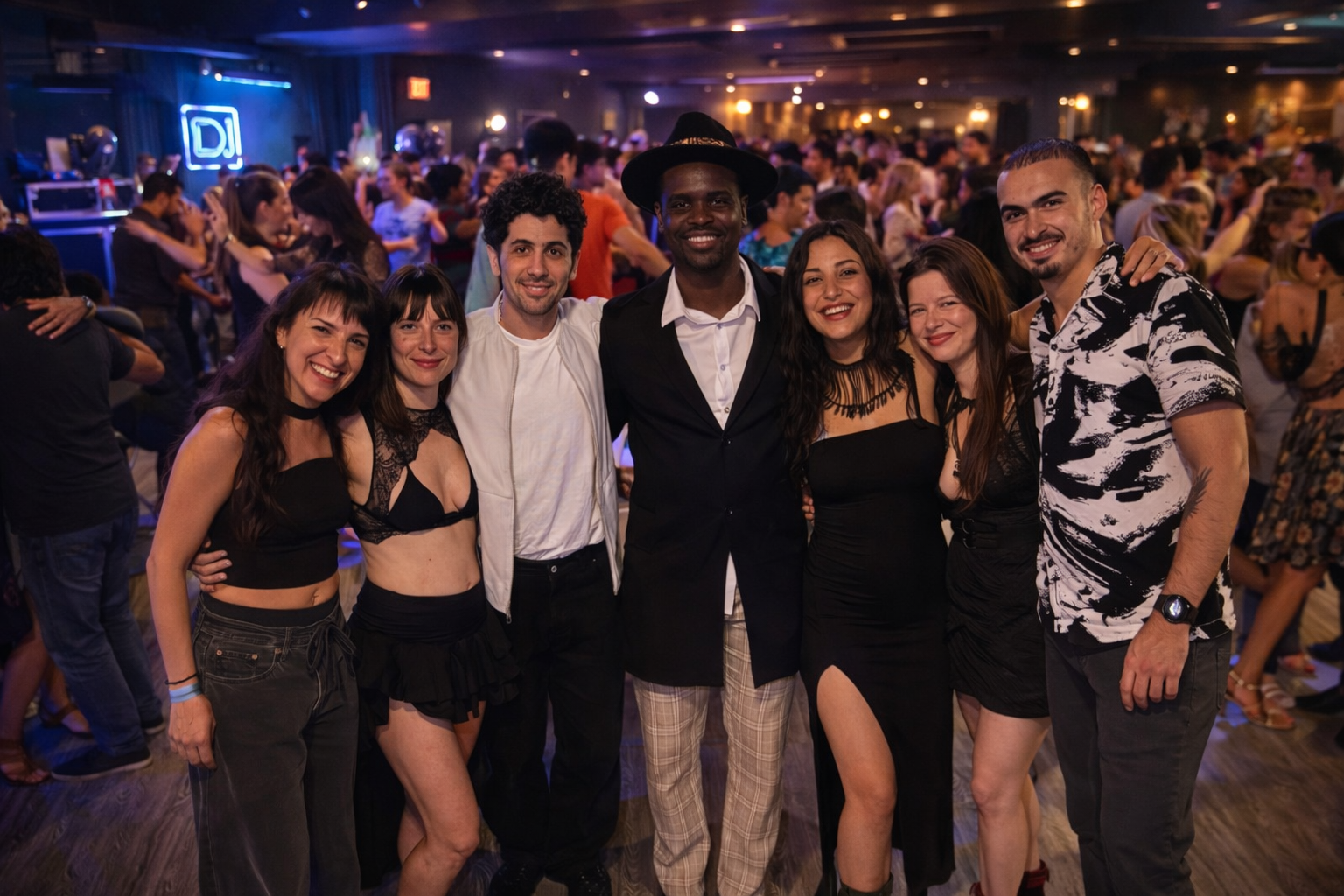 Diverse group of friends at ASCEND event