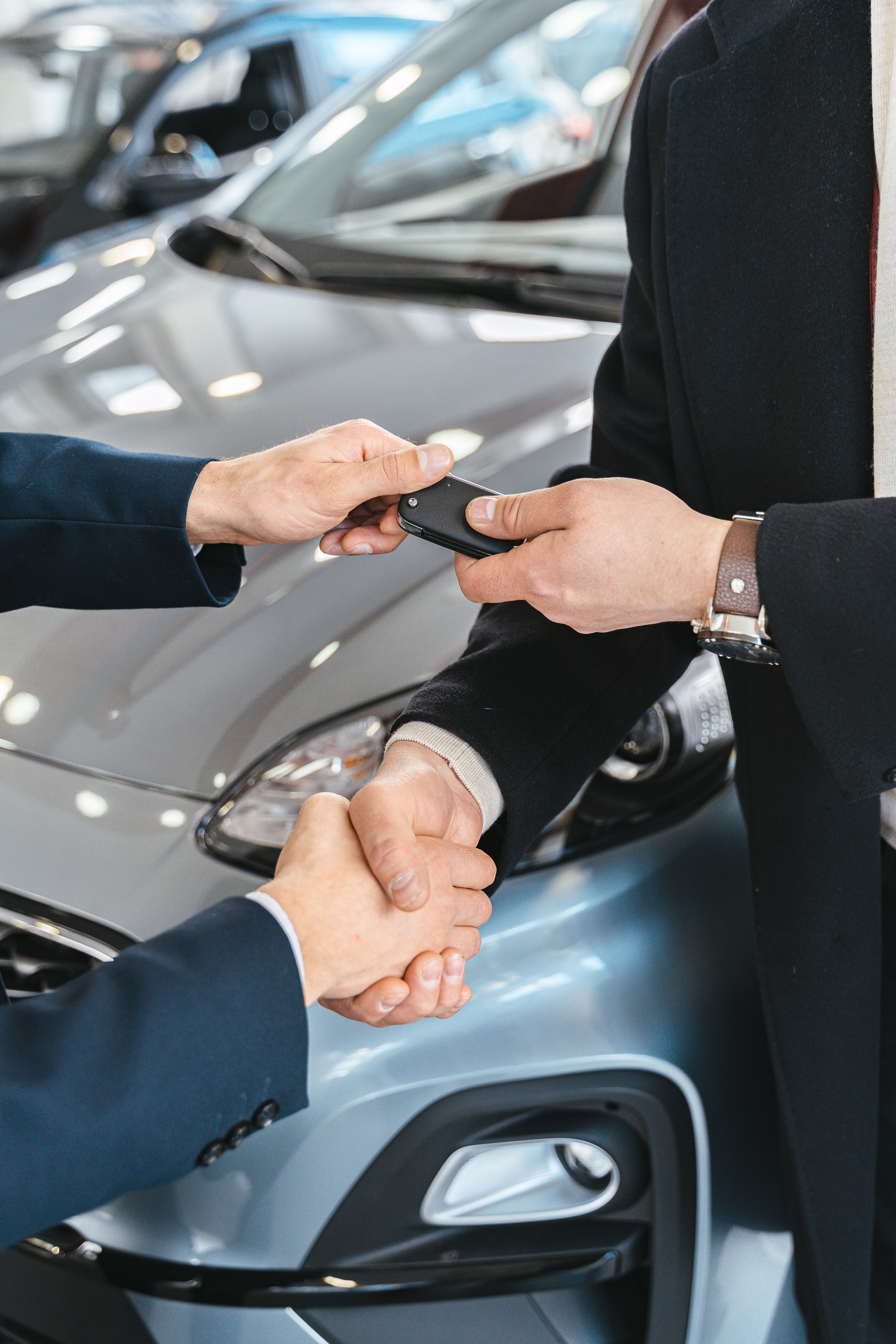 Premium vehicle being returned to its owner