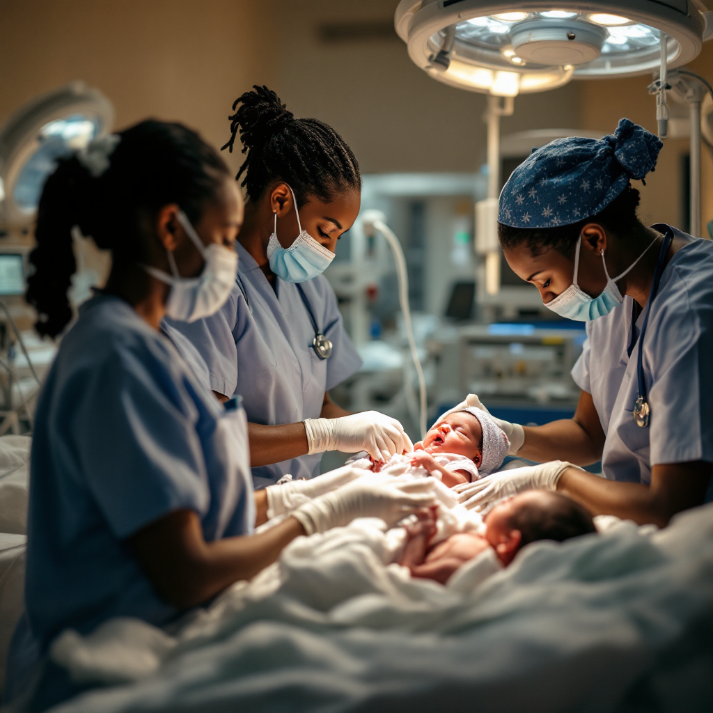 Neonatal care professionals in Zimbabwe