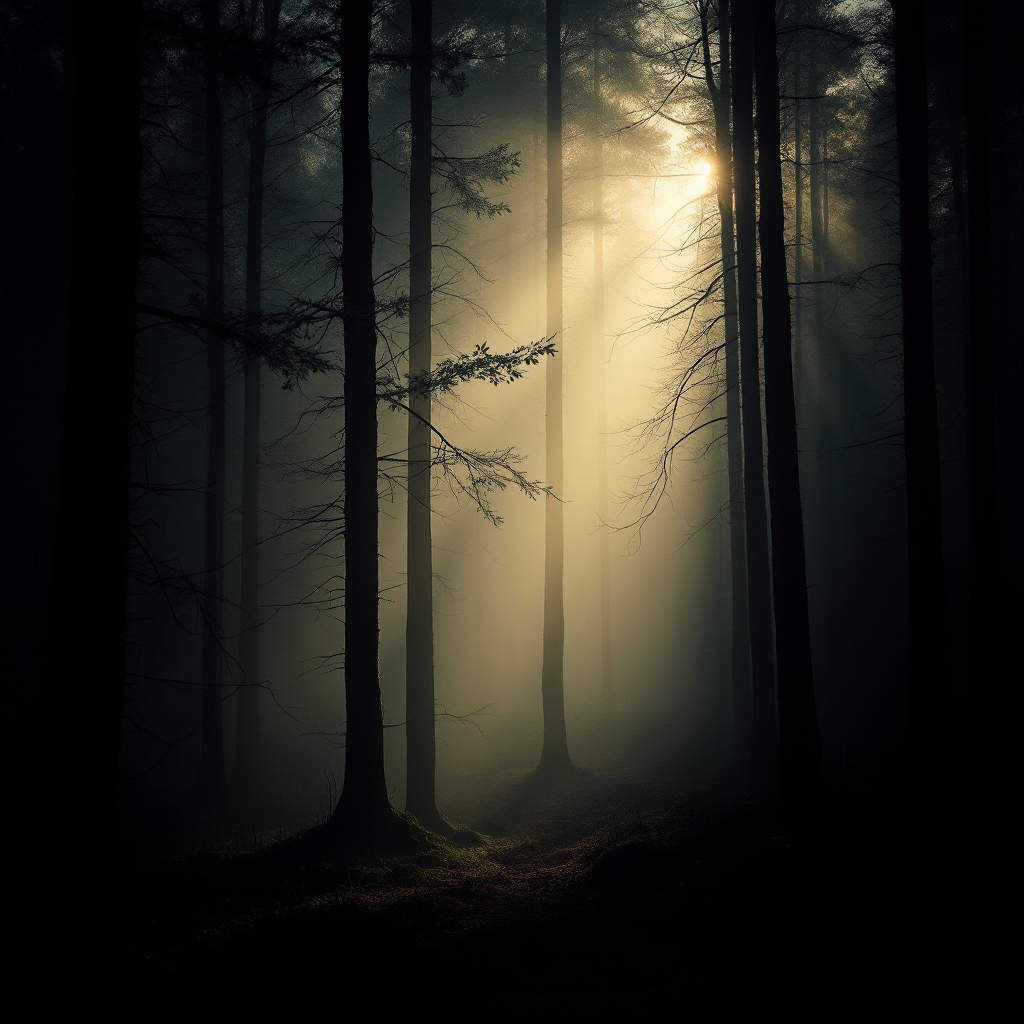 Atmospheric forest light
