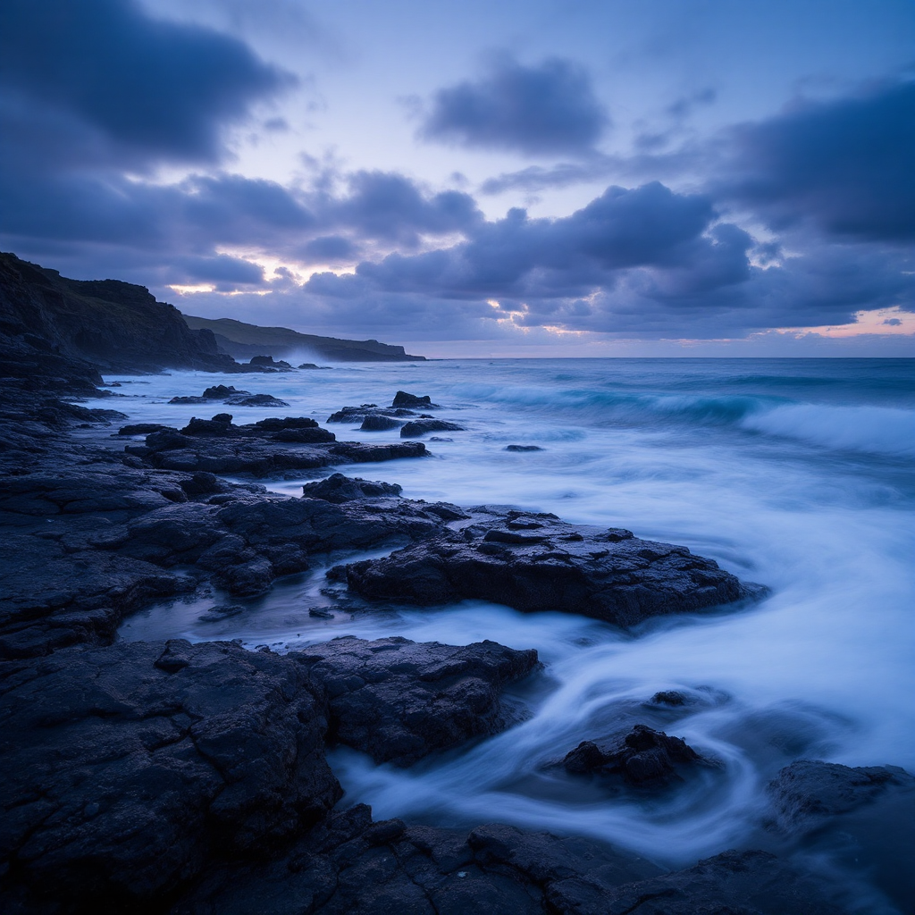 Long exposure seascape