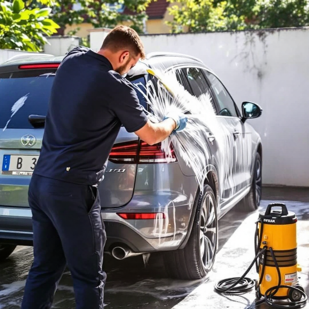 Mobile detailing at customer's location