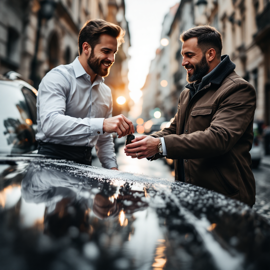 Vehicle pick-up and return service