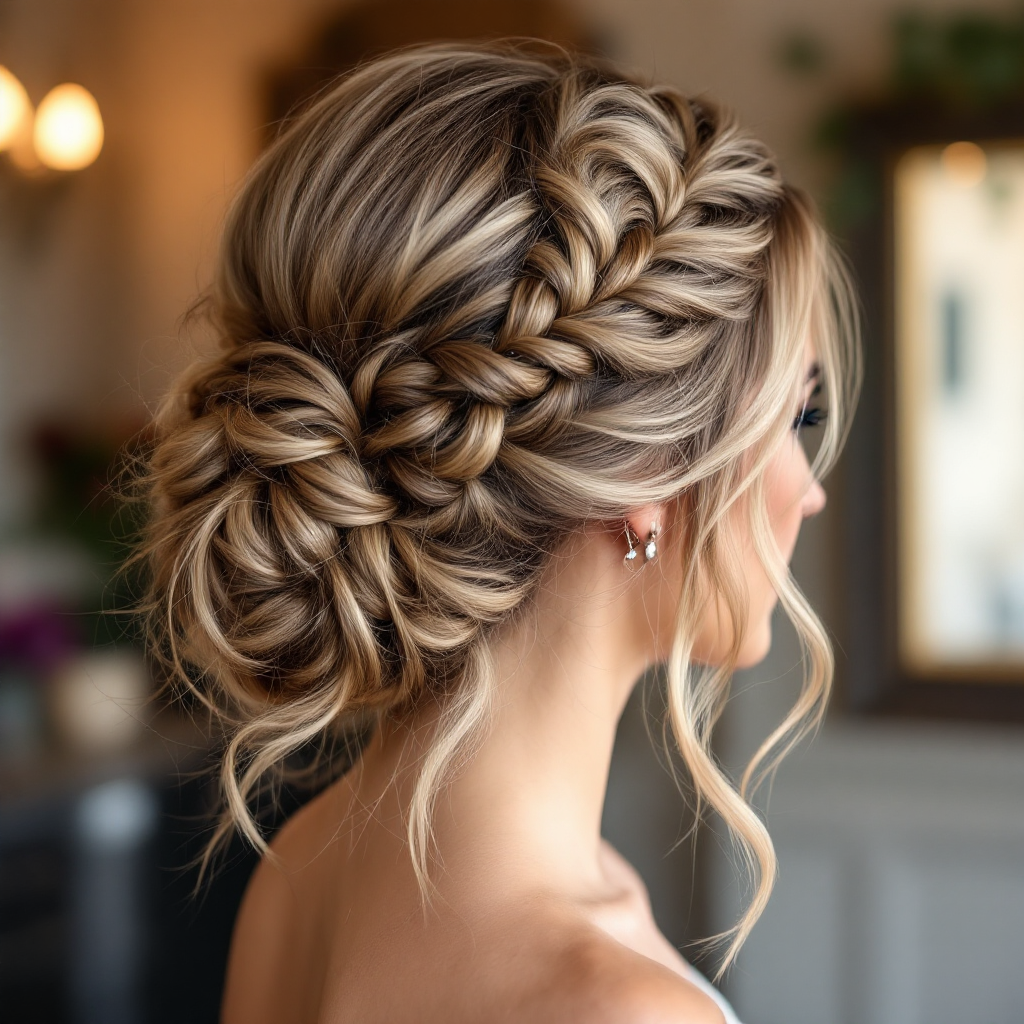 Special occasion updo