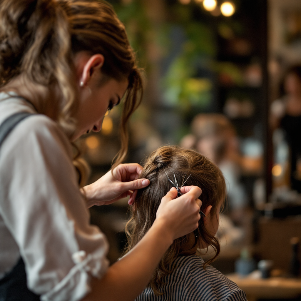 Child's haircut