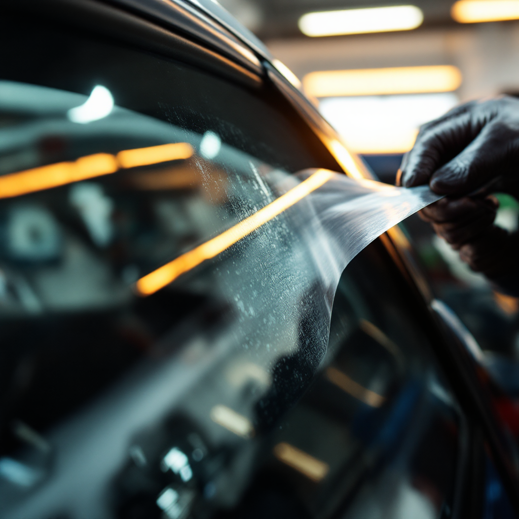 Professional window tint removal in Houston