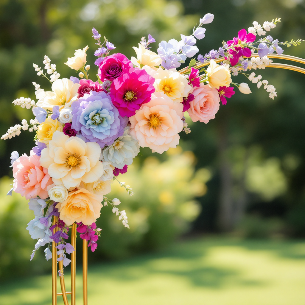 Butterfly Garden Ceremony Arch