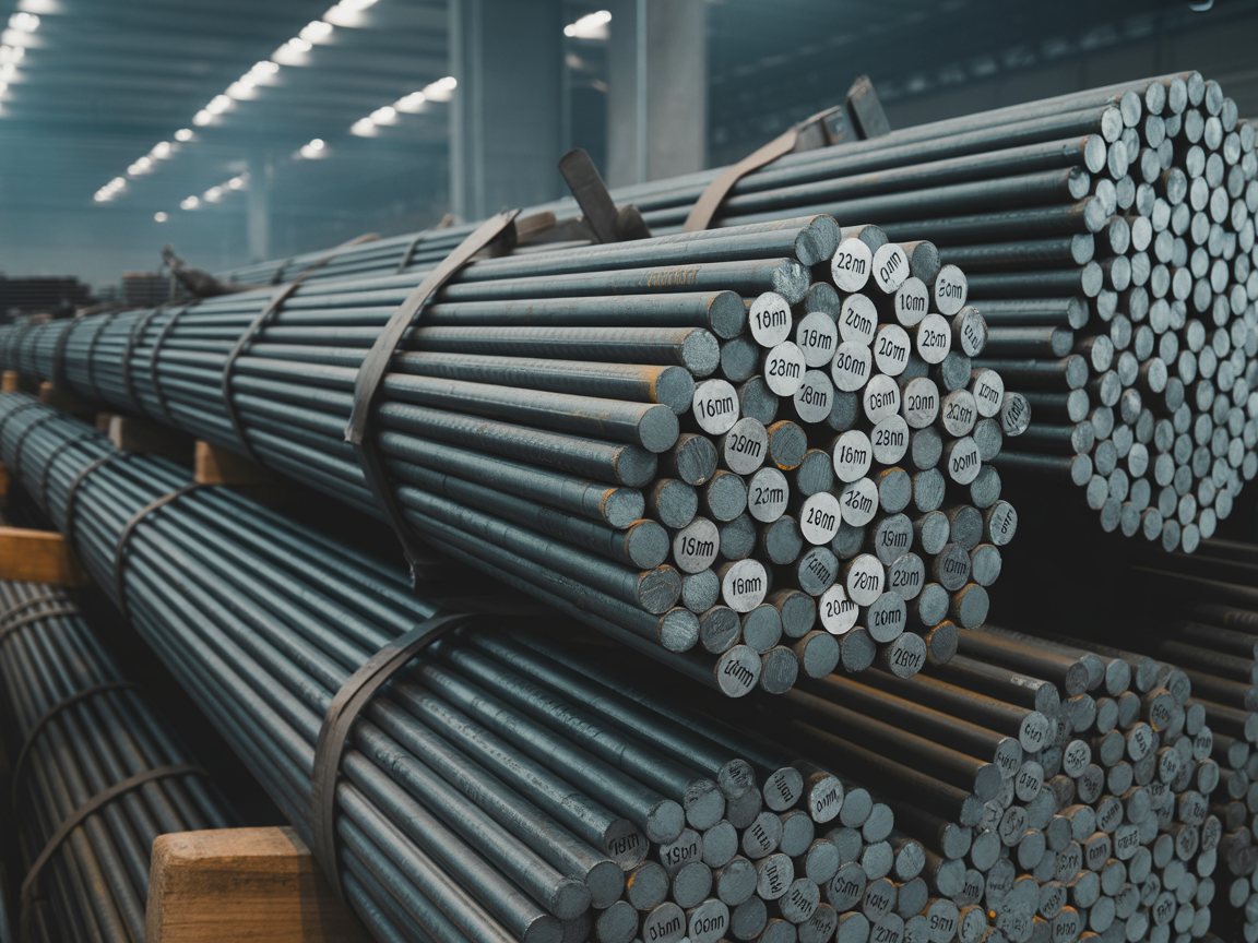 TMT Bars - Thermomechanically treated reinforcement steel bars