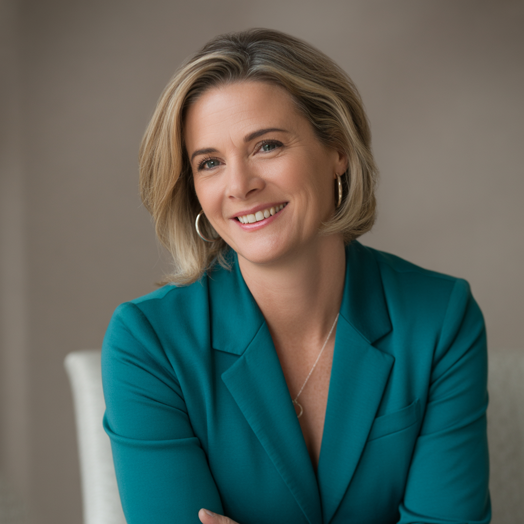 Sarah Mitchell, Growth Strategist and keynote speaker for the webinar