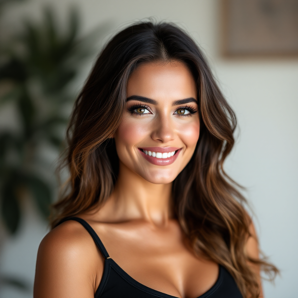 Foto de Camila R., proprietária de clínica de estética