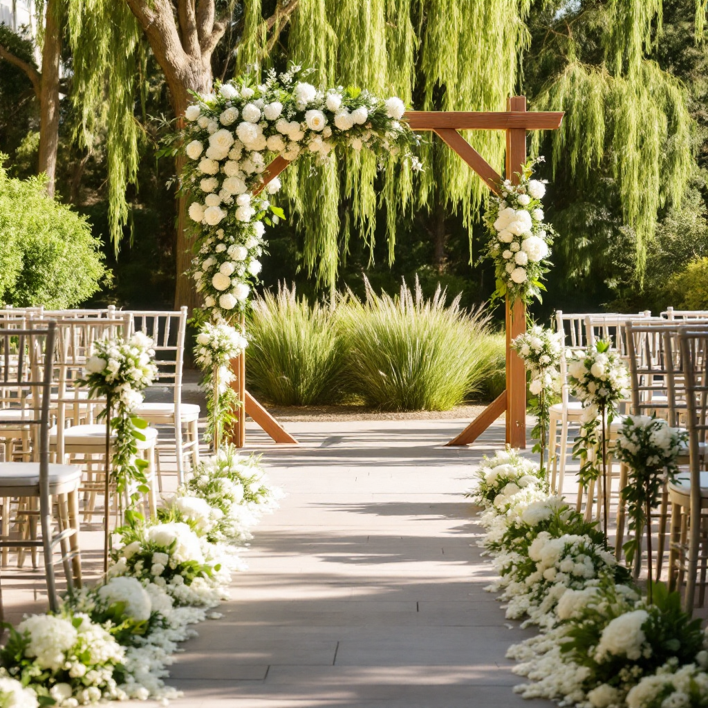 Ceremony setup