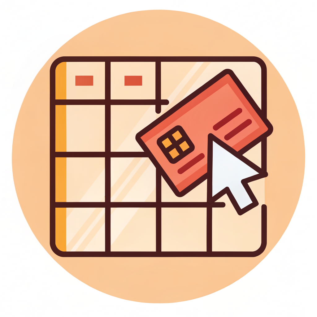 Drag and drop editor icon