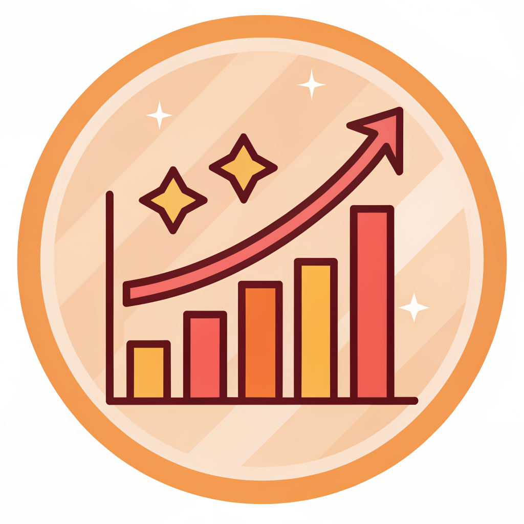 Portfolio analytics icon