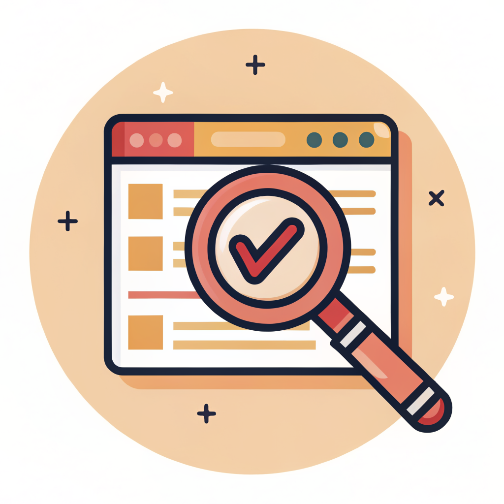 SEO optimized pages icon