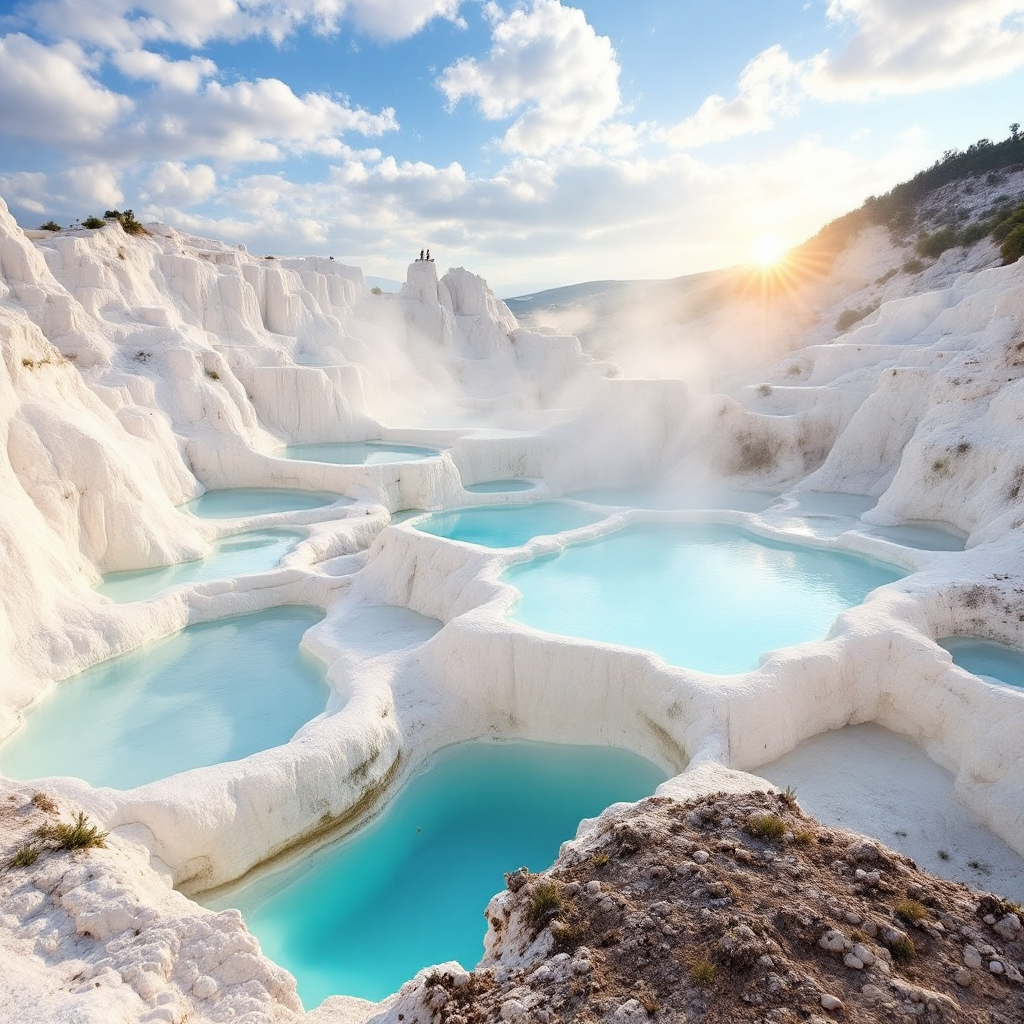 Pamukkale thermal springs