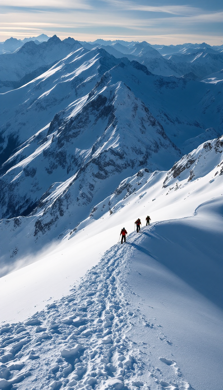 Backcountry skiing