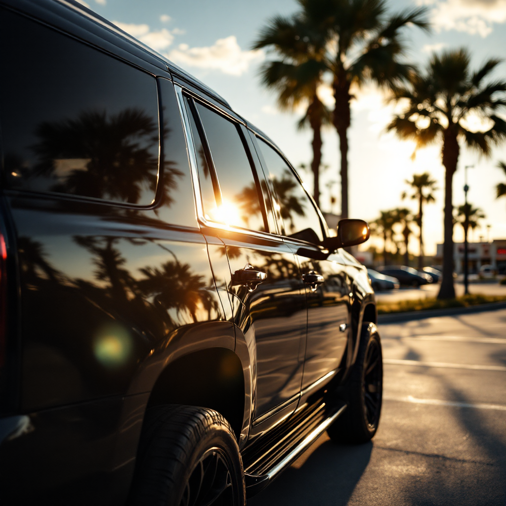 Automotive window tinting in Sharpstown