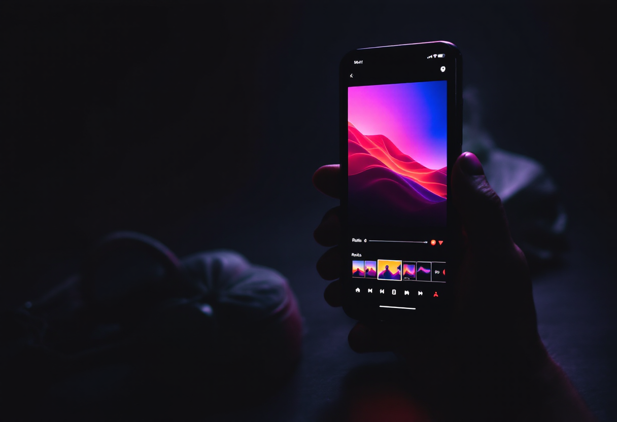 Preview of Instagram Reels video templates with vibrant neon effects