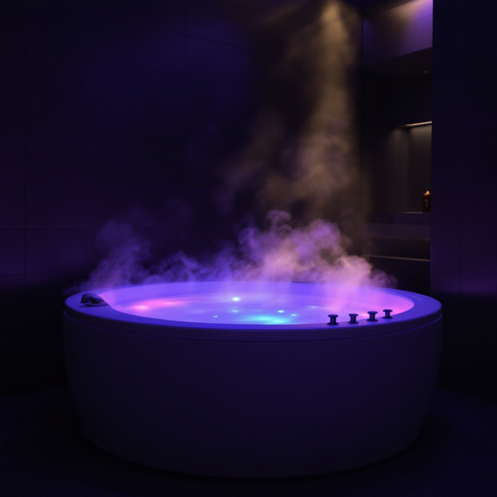 Hidromassagem com LED