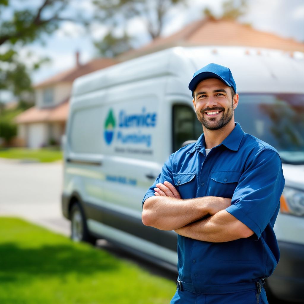 ProPipe service van in neighborhood