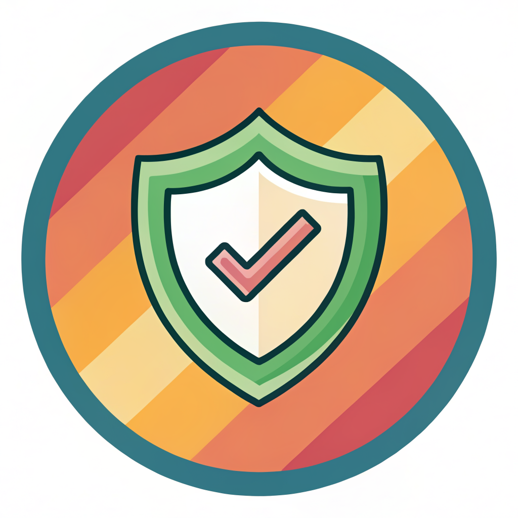 Verified property shield icon