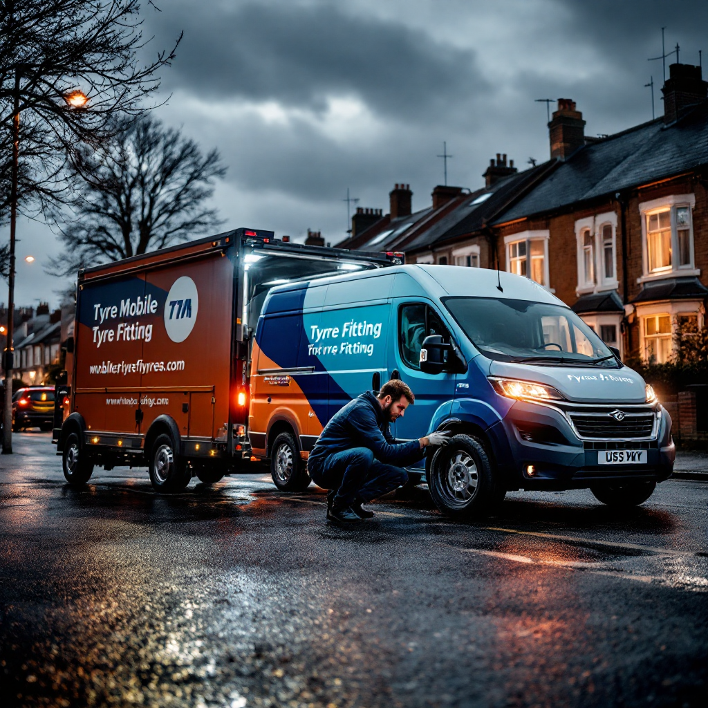 Mobile tyre fitting service in Leeds