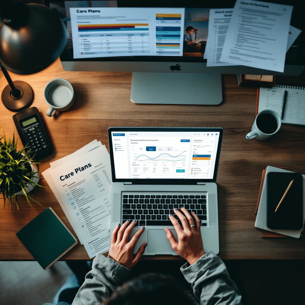 Community-based program coordination workspace