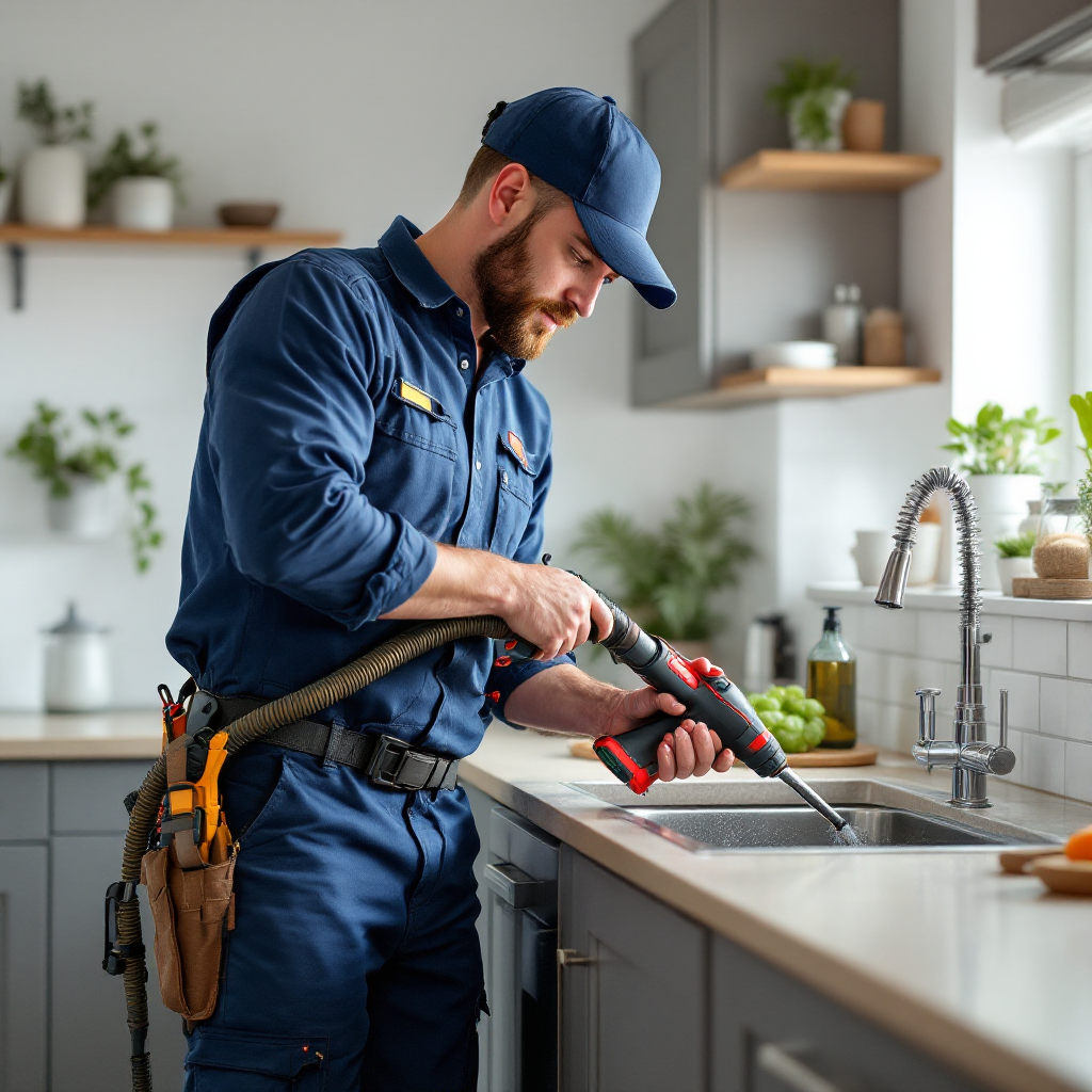 Drain cleaning service