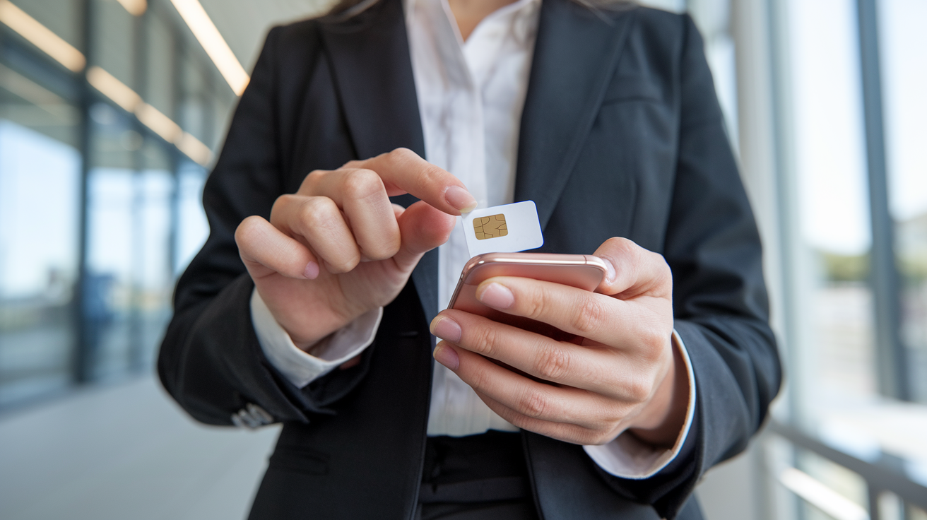 Schnelle Aktivierung von Firmenhandy-Verträgen SIM-Karten eSIM und Rufnummernmitnahme