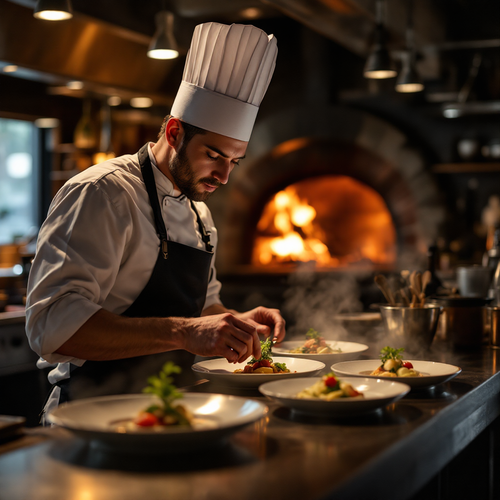 Chef at work