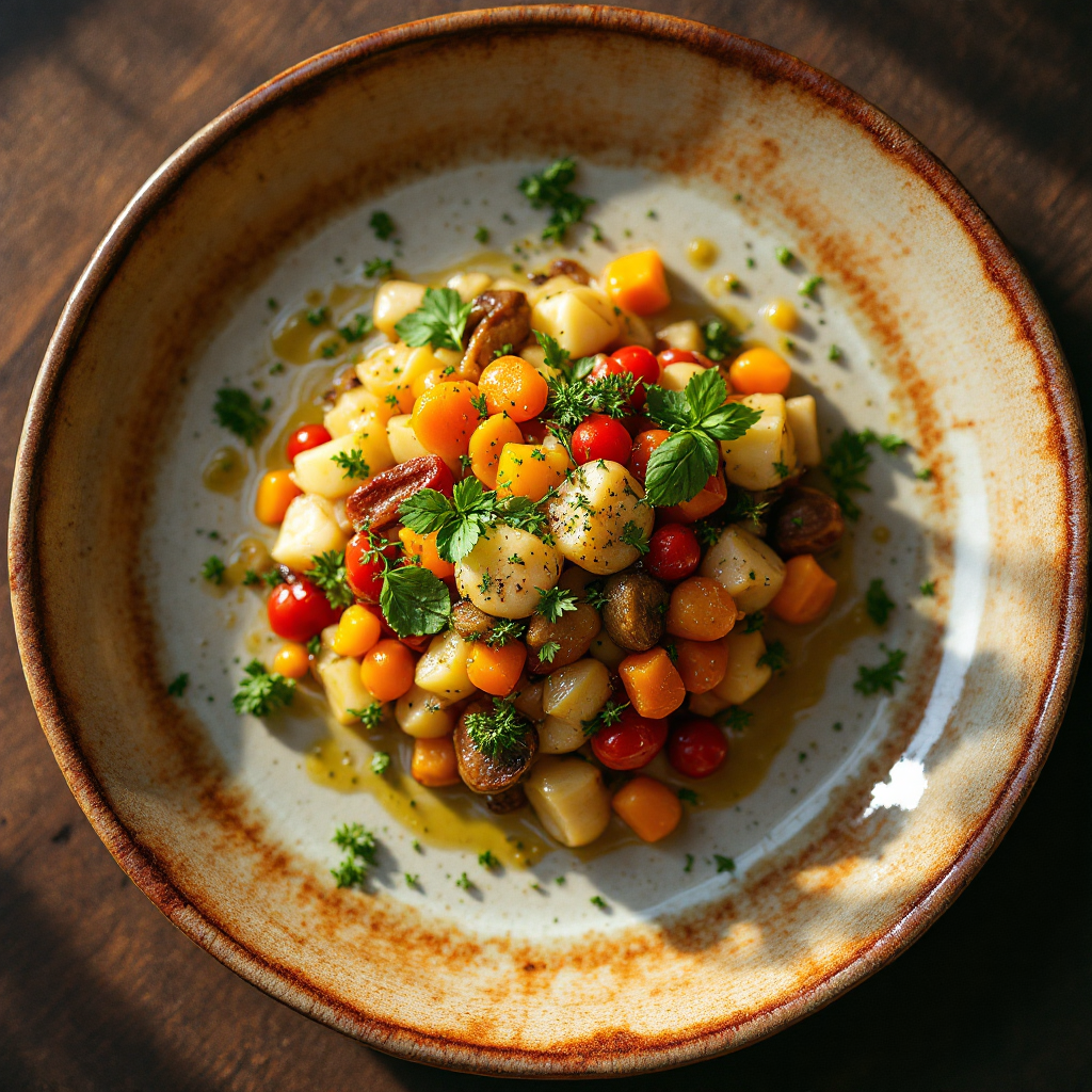 Signature dish — seasonal plate