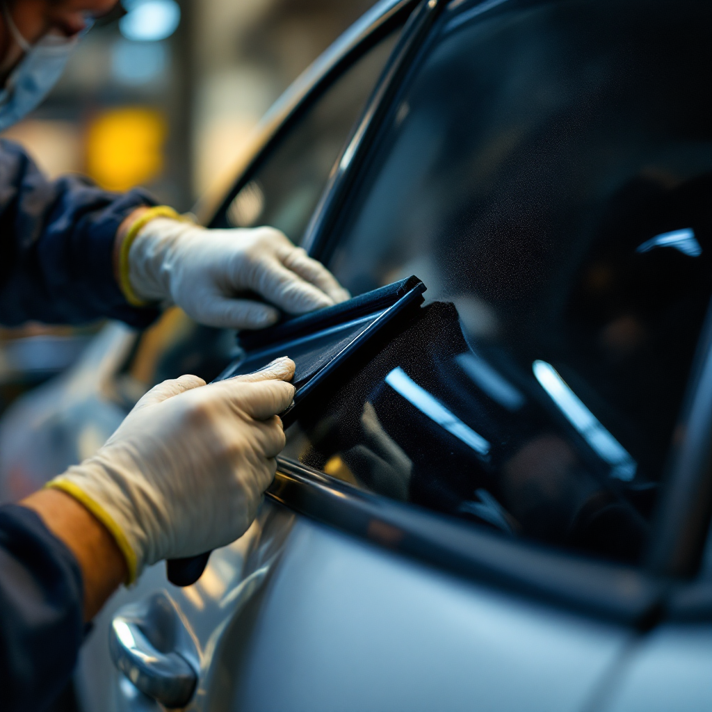 Window tint installation process