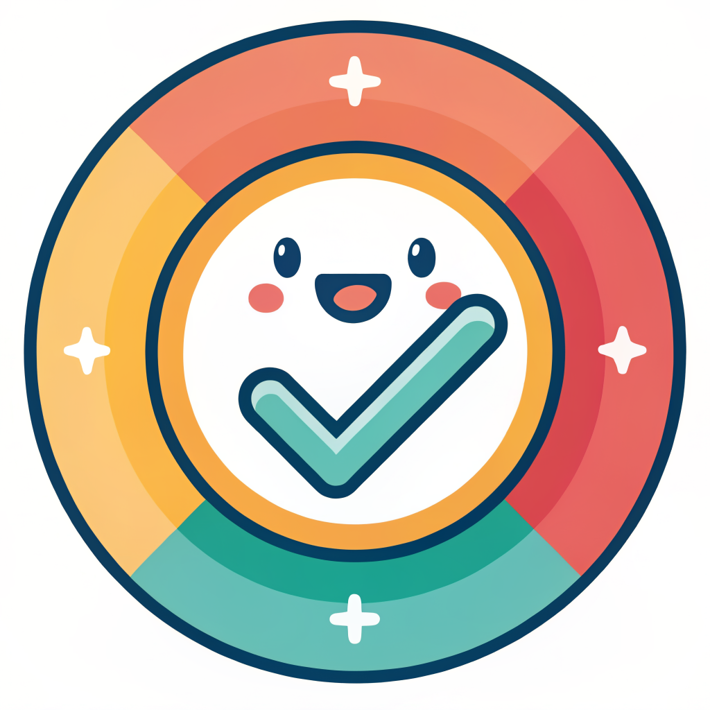 Confirmation checkmark icon