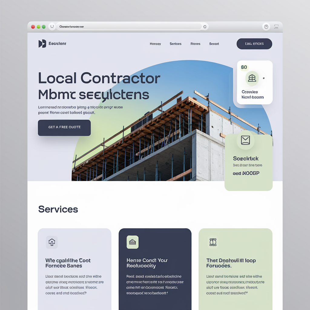 The Local Pro template preview