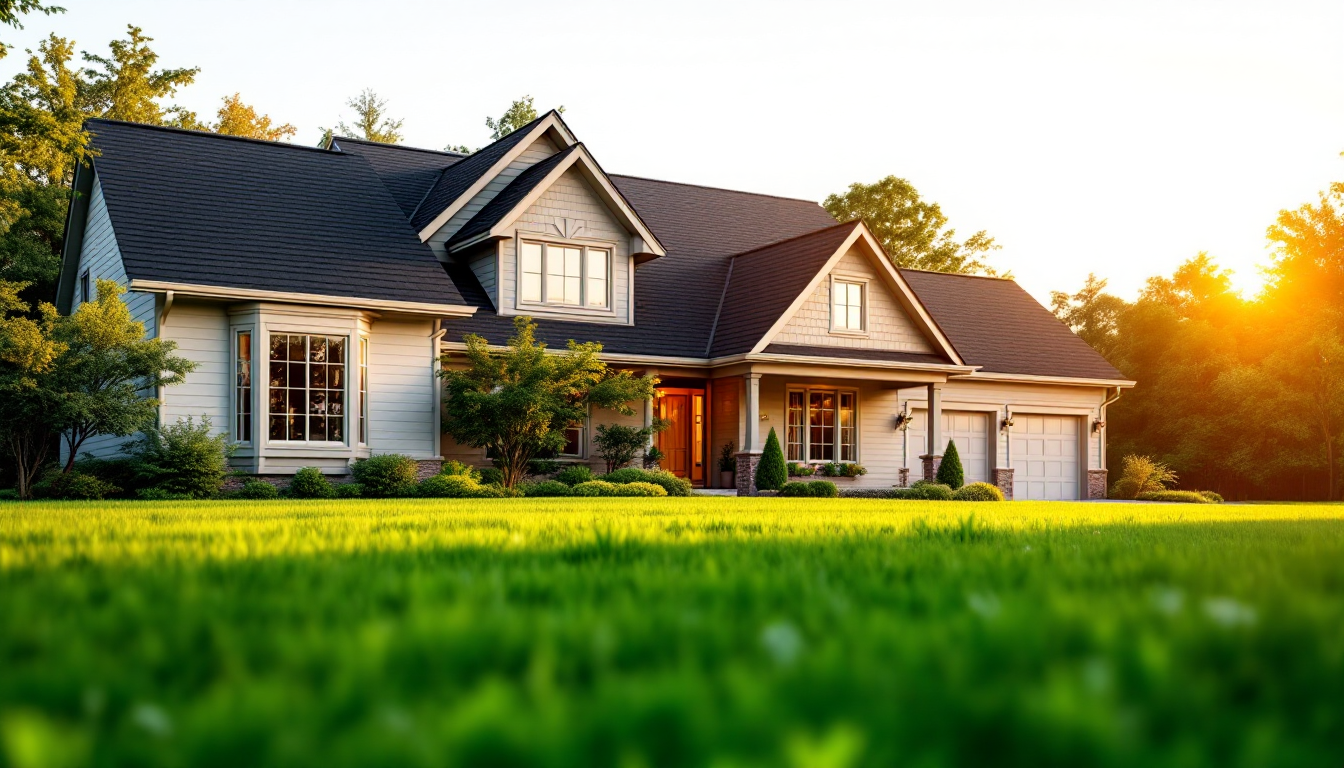 Beautiful home with a new roof