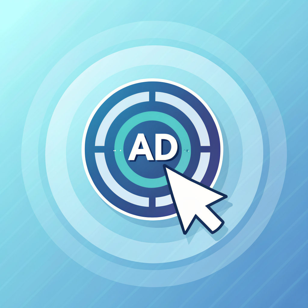 PPC advertising click icon