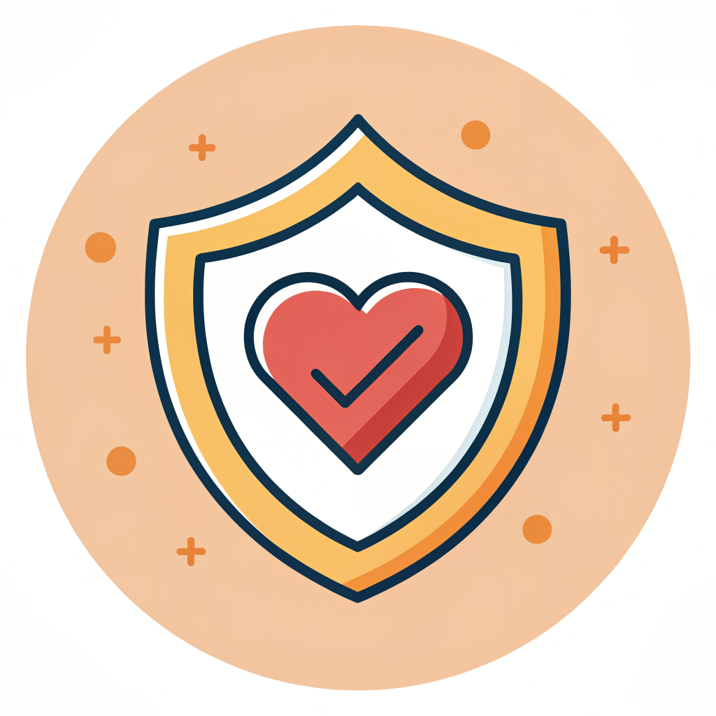 Dermatologist tested shield icon