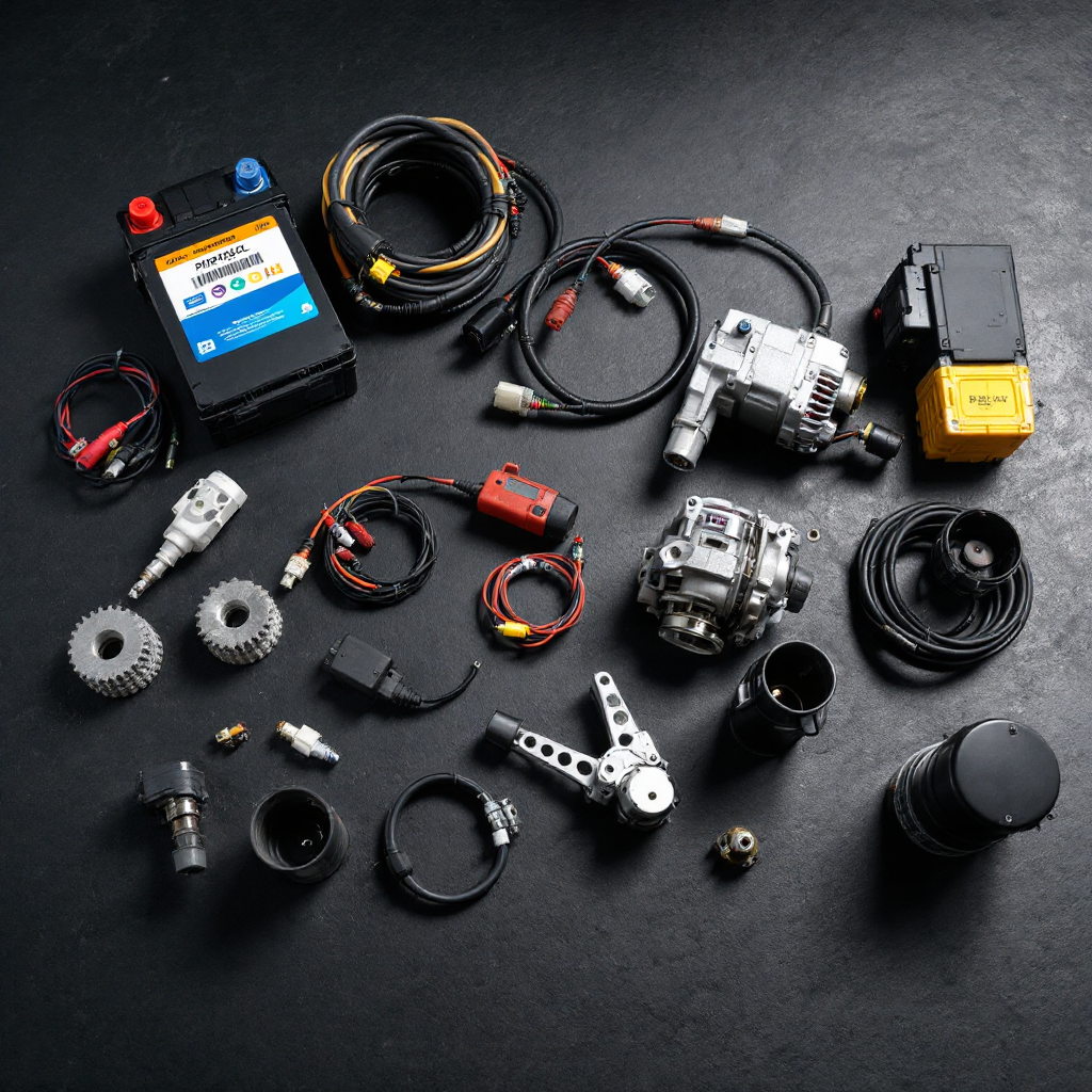 Automotive electrical parts and batteries