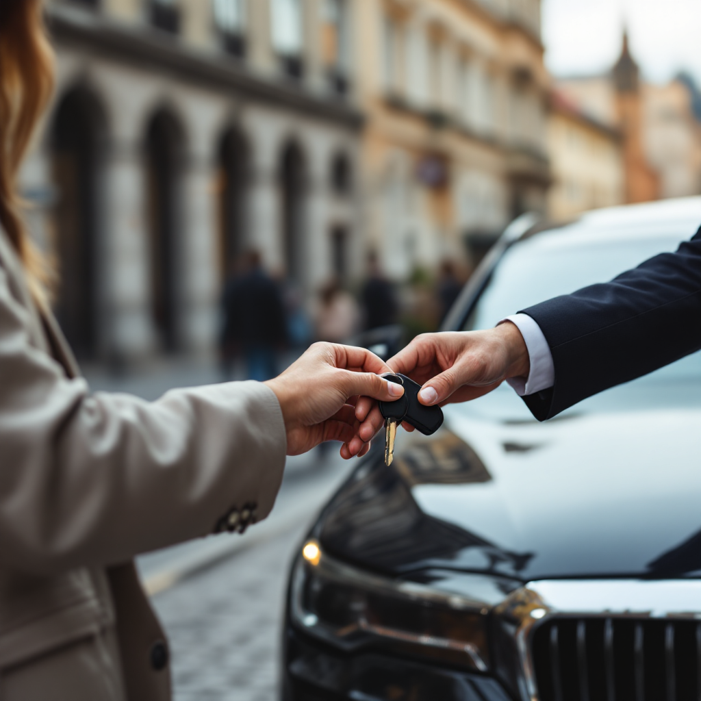 Vehicle pick-up and return service