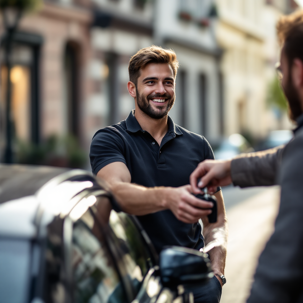 Vehicle pick-up and return service in Prague